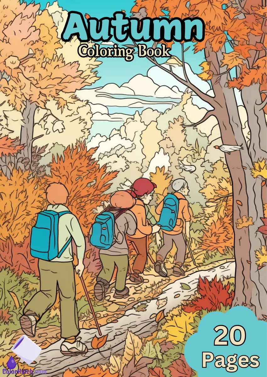 Autumn 3 Coloring Book